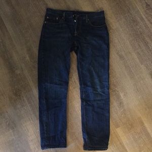 Levi’s 100% cotton dark 501 jeans